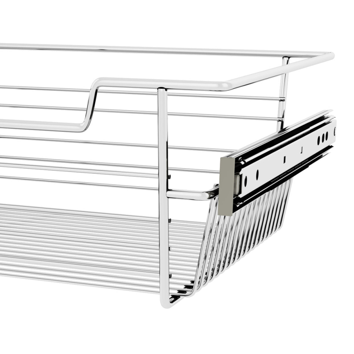 Rev-A-Shelf Sidelines CBSL-241405CR-3 24" Chrome Pullout Closet Basket (3 Pack)