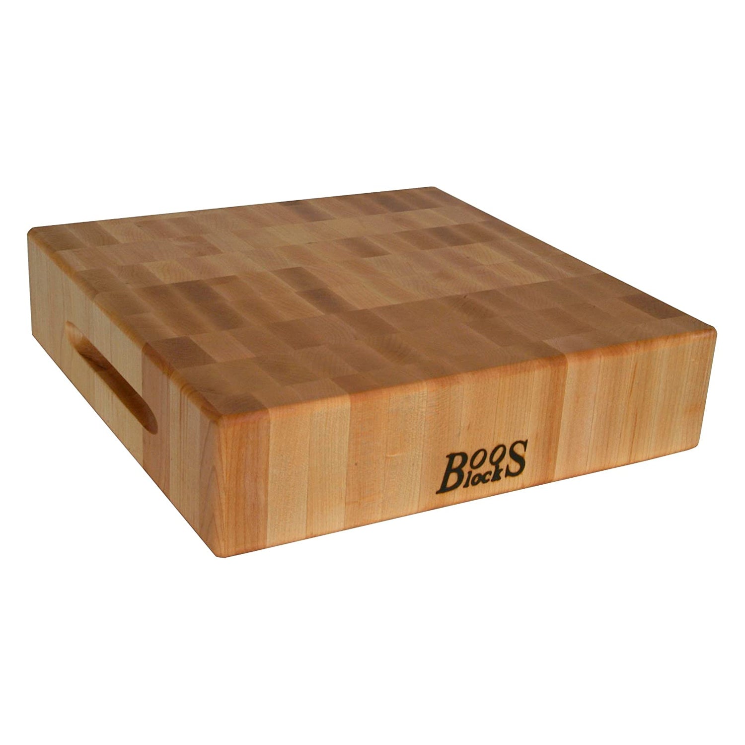 John Boos Classic 12x12 Inch Maple Wood Chopping Block w/ Moisture Cream 3 Pack