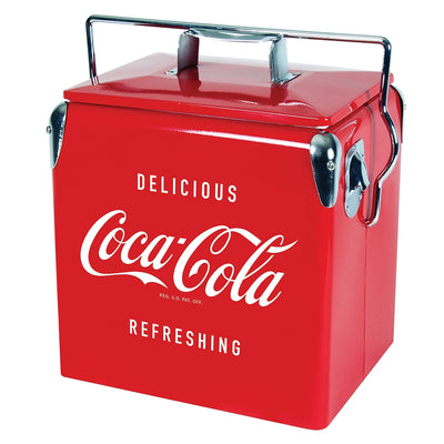 Koolatron CBVIC-13 Official Coca Cola Design 14 Quart 13 Liter Drink Cooler