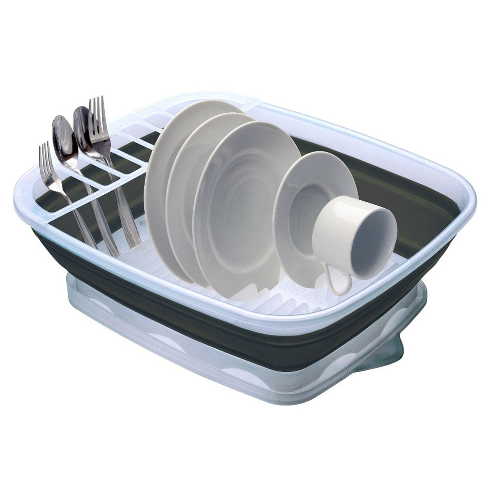 Progressive International Plastic Collapsible Dish Rack Drain Board (Open Box)