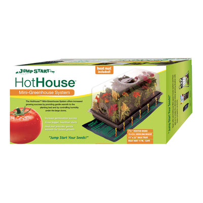 HYDROFARM CK64060 Germination Hot House with Heat Mat Hydroponic Grow (Open Box)