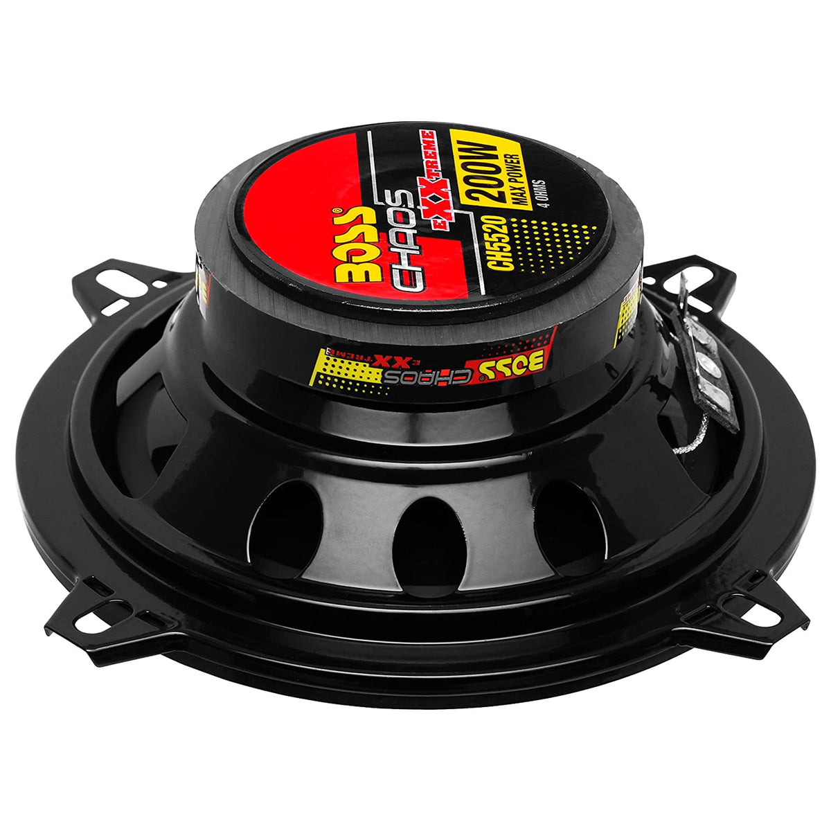 BOSS CH5520 5.25 Inch 2-Way 100W Full Range Chaos Exxtreme Speakers (Set of 2)