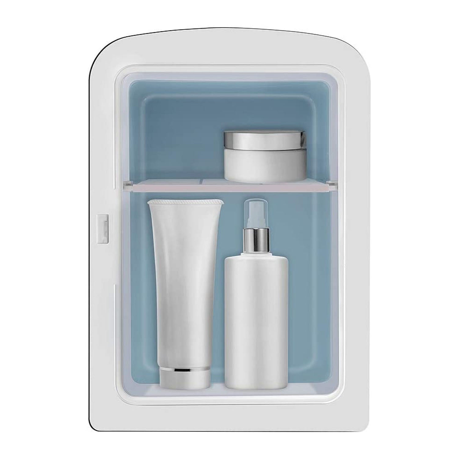 Chefman Portable Dry Erase Personal Snacks & Drinks Mini Fridge, (Open Box)