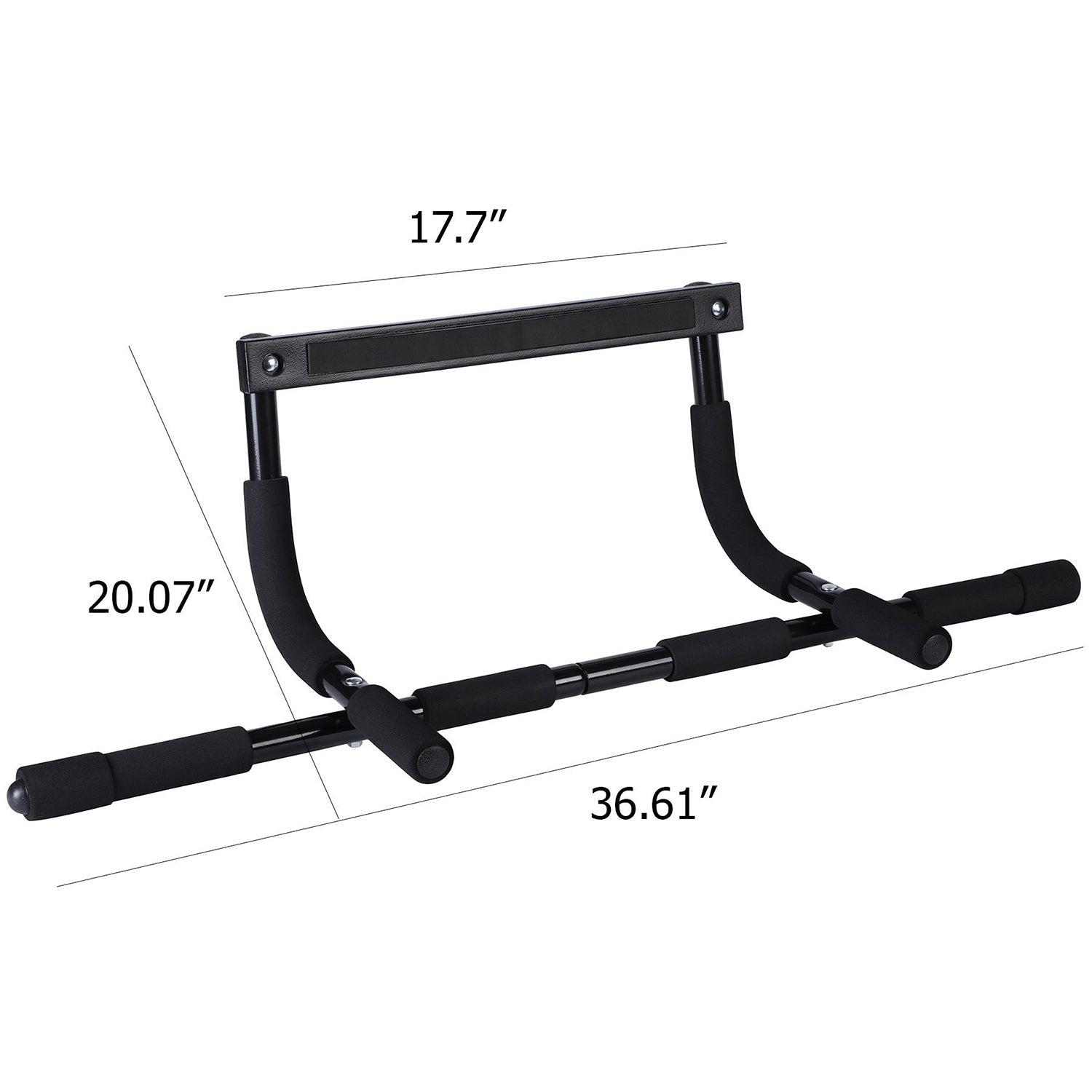 HolaHatha Home Door Pull Up Chin Up Bar for Doorway Exercise Fitness (Open Box)