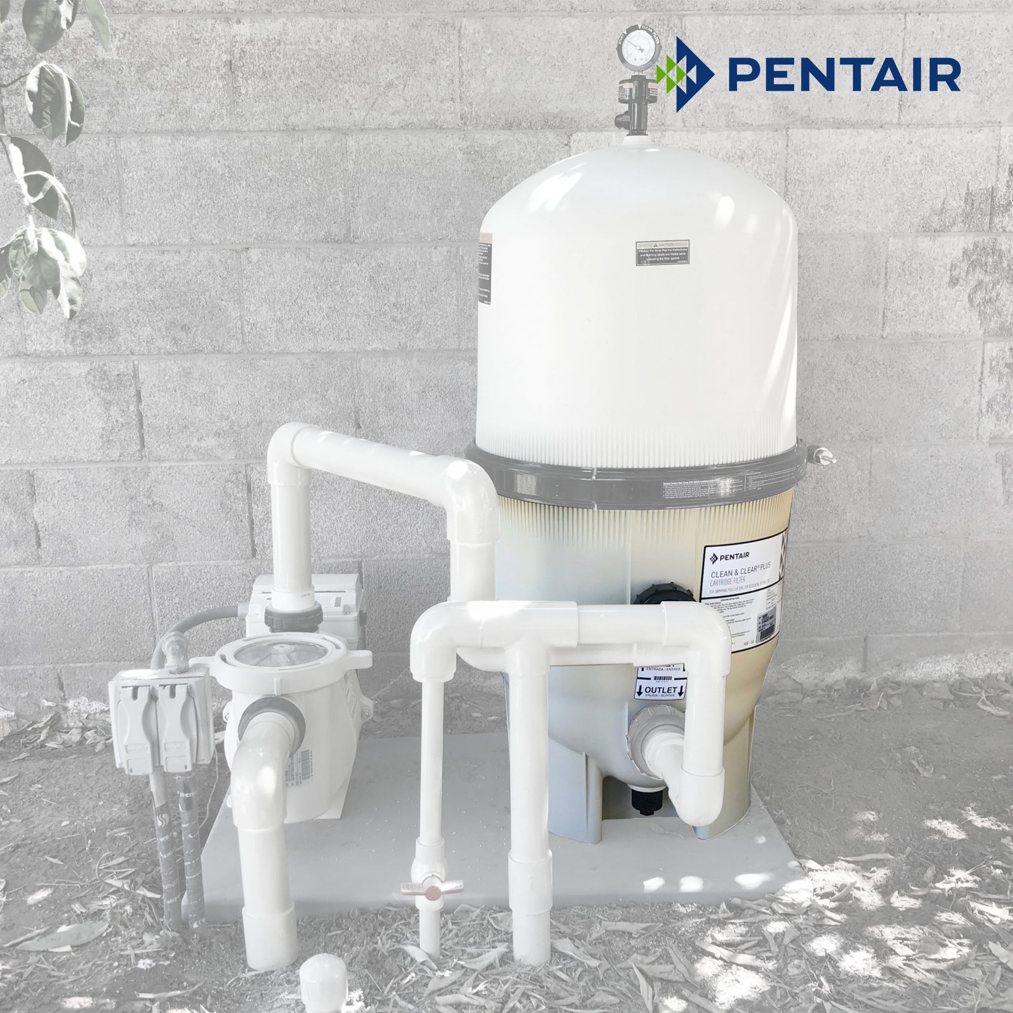 Pentair 170018 Replacement Tank Bottom Assembly 60 Sq Ft FNSP60 FNS Plus Filter - VMInnovations