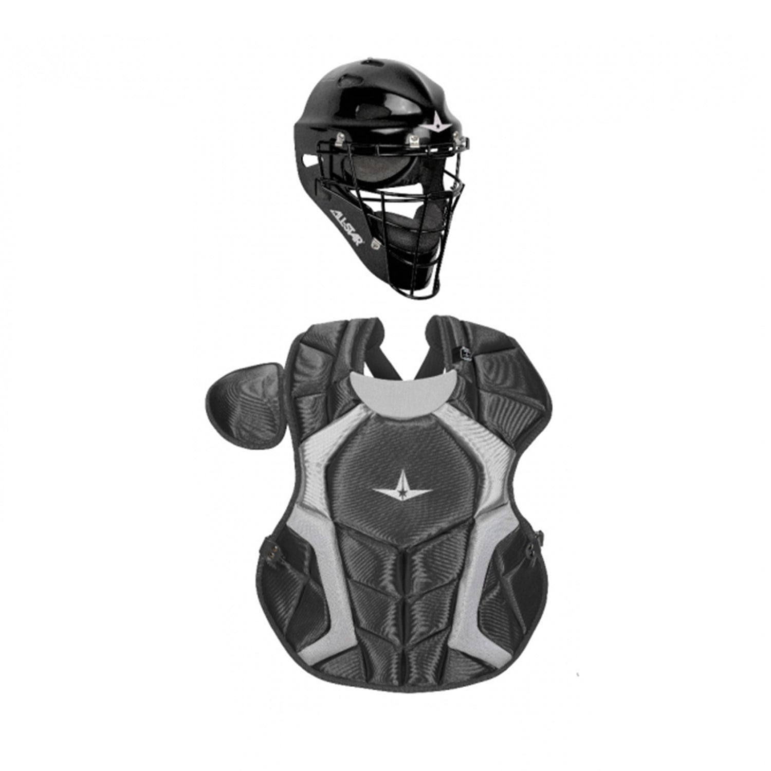 All-Star Sports Players Series Protective Gear Catchers Set, Black (Used)