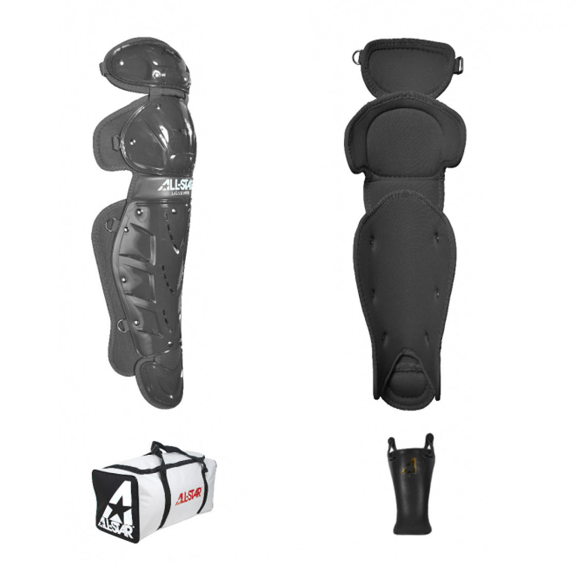 All-Star Sports Players Series Protective Gear Catchers Set, Black (Used)
