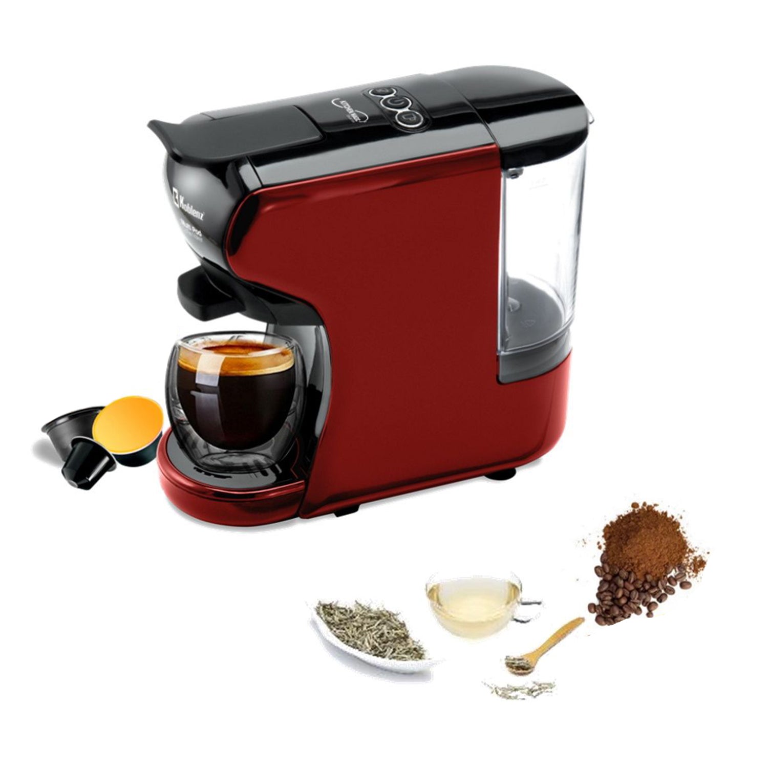 Multi Pod Stainless Steel Espresso, Coffee, and Tea Maker, (Used) - VMInnovations