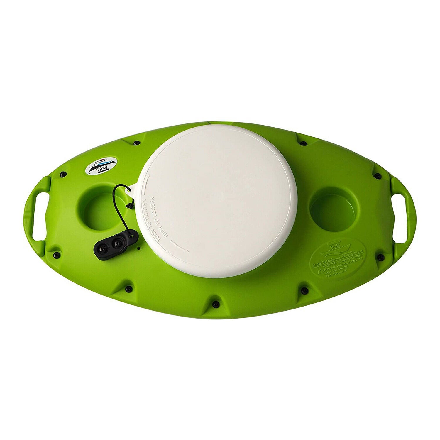 CreekKooler PuP Floating Insulated 15 Qt Kayak Beverage Cooler, Green (Open Box) - VMInnovations