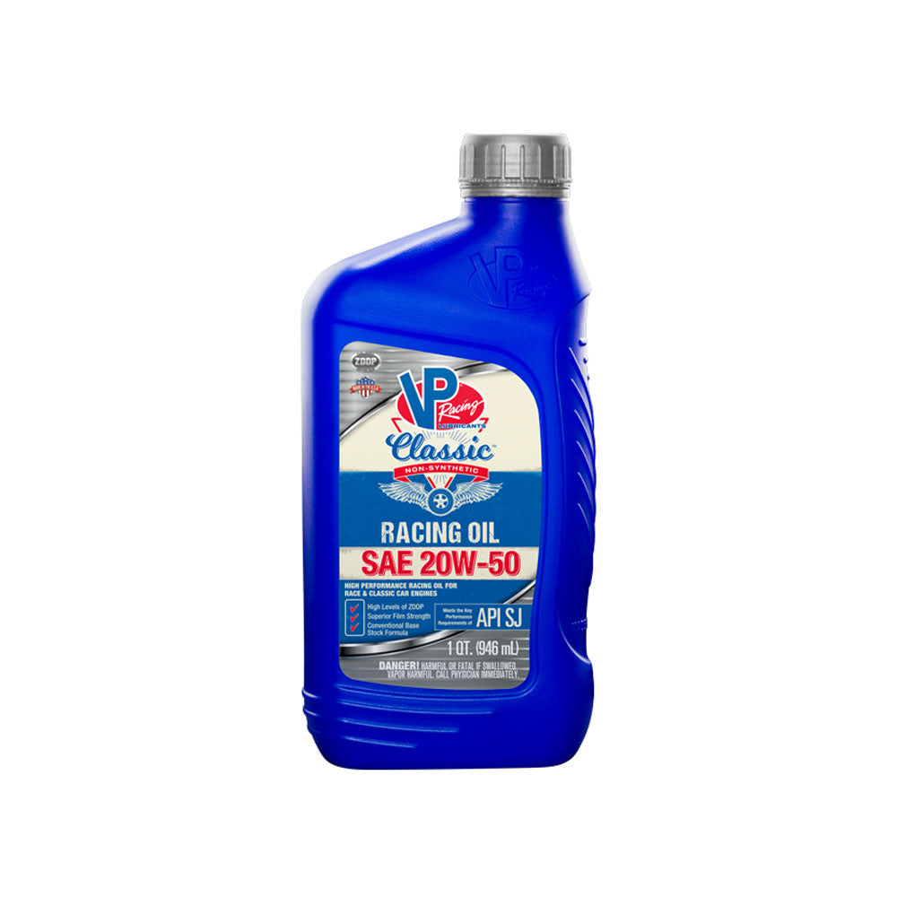 VP Racing Fuels 2691 Classic Non Synthetic Racing Oil, Quart Bottle (12 Pack)