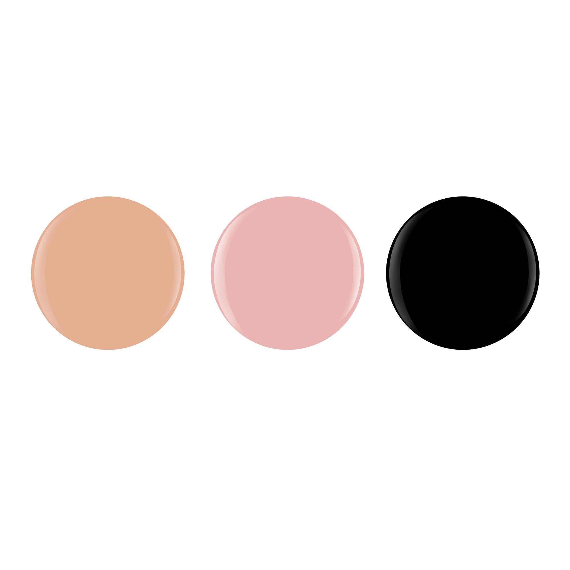 Gelish Matte & Gloss Duo Top It Off Nail Polish w/ Classic Collection & Trio Kit