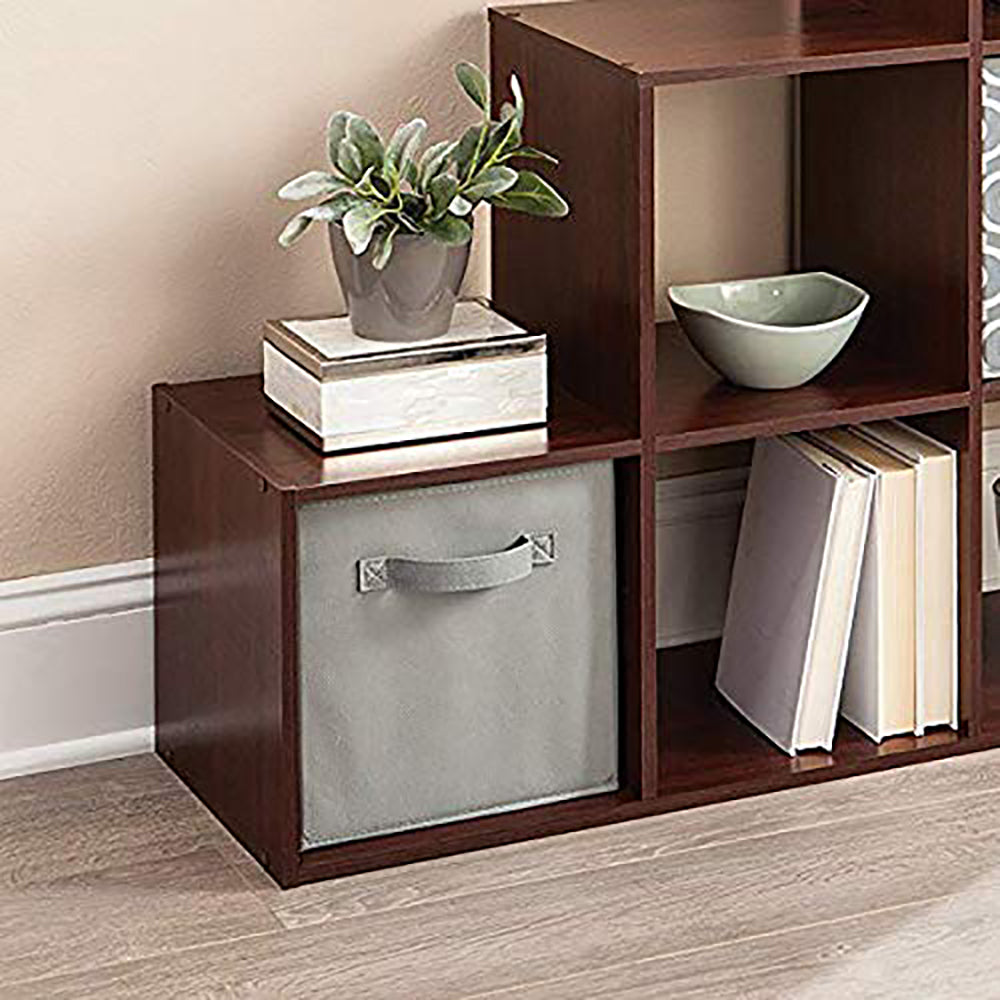 ClosetMaid 3 Tier Wooden Cubical Organizer for Added Storage, Dark Cherry (2 Pk) - VMInnovations