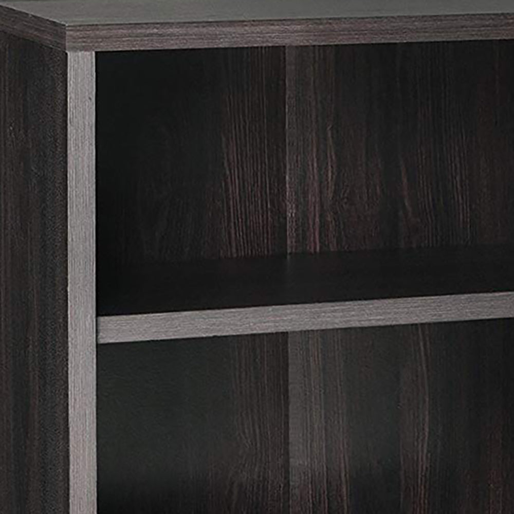 ClosetMaid Premium 3 Shelf Bookcase with Removable and Adjustable Shelves, Black