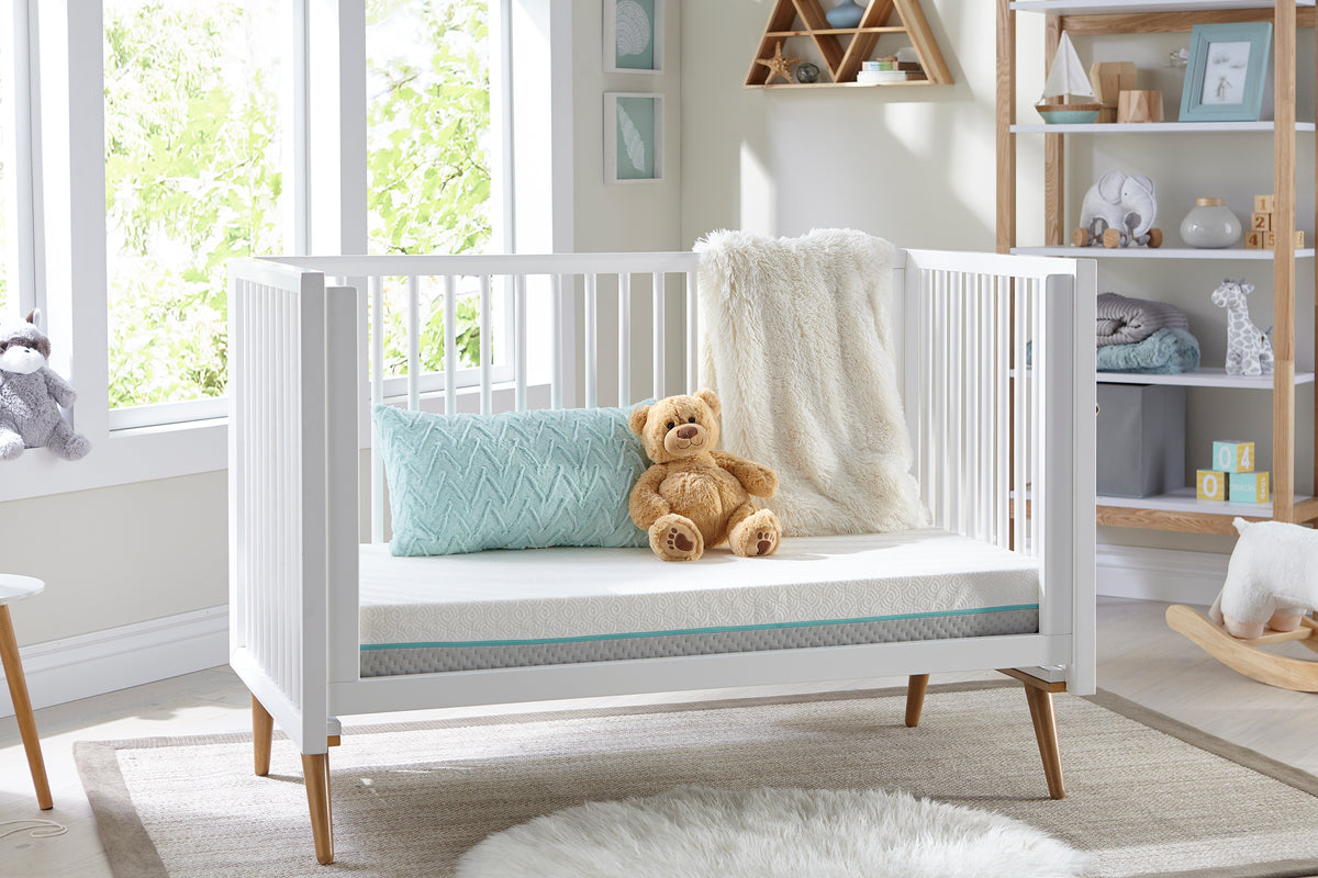 Tempur-Pedic Tempur-Dream 2-Stage Waterproof Baby Crib Mattress, 52 x 28 Inches - VMInnovations