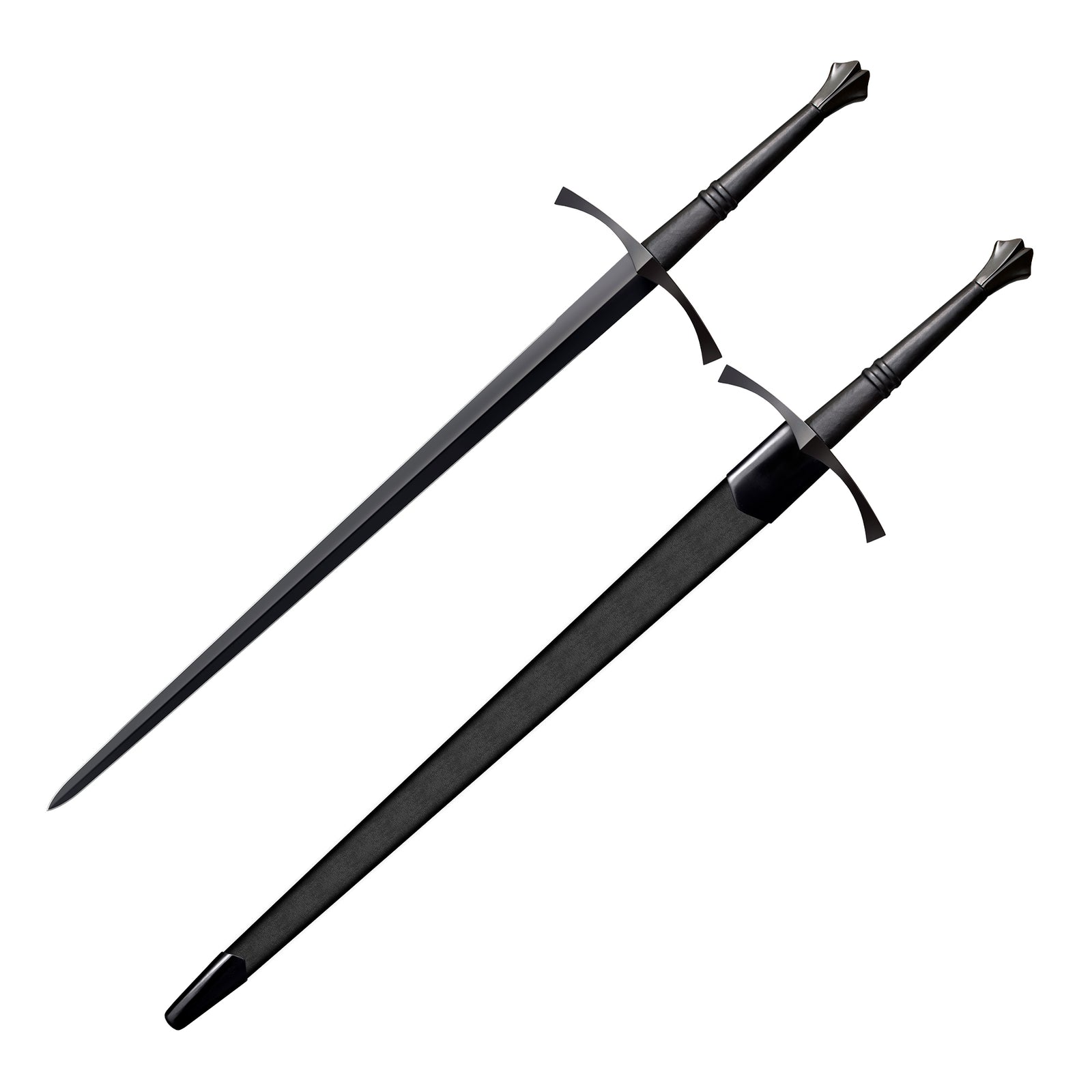Cold Steel 88ITSM 35.5 Inch Tapered Double-Edged Blade MMA Italian Long Sword - VMInnovations