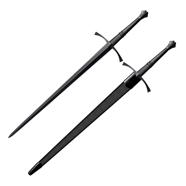 Cold Steel 88ITSM 35.5 Inch Tapered Double-Edged Blade MMA Italian Long Sword - VMInnovations