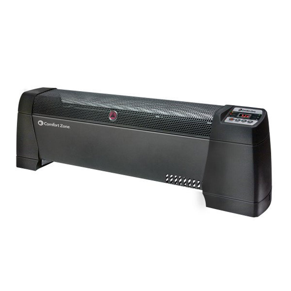 Comfort Zone 1500 Watt Baseboard Space Heater with Digital Thermostat(For Parts)