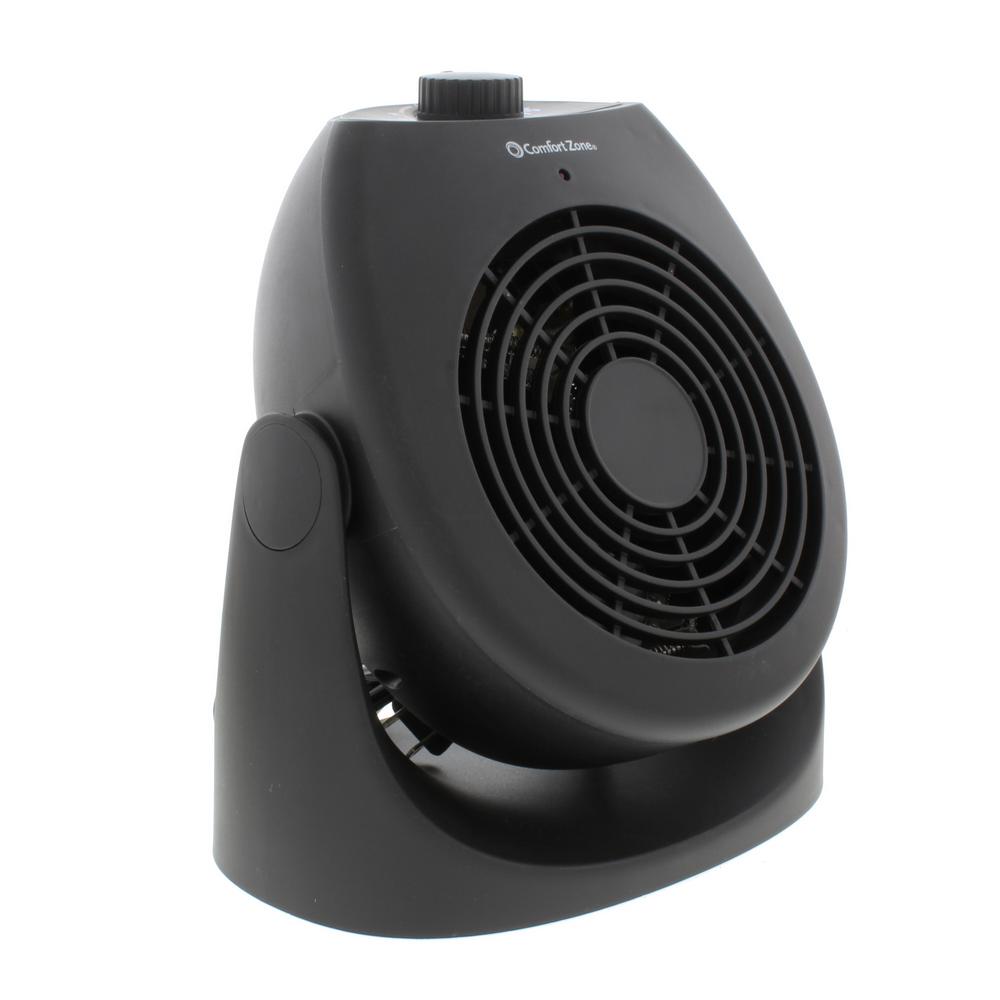 Comfort Zone Portable 1500W Electric Space Heater Fan Dual Unit (Open Box) - VMInnovations