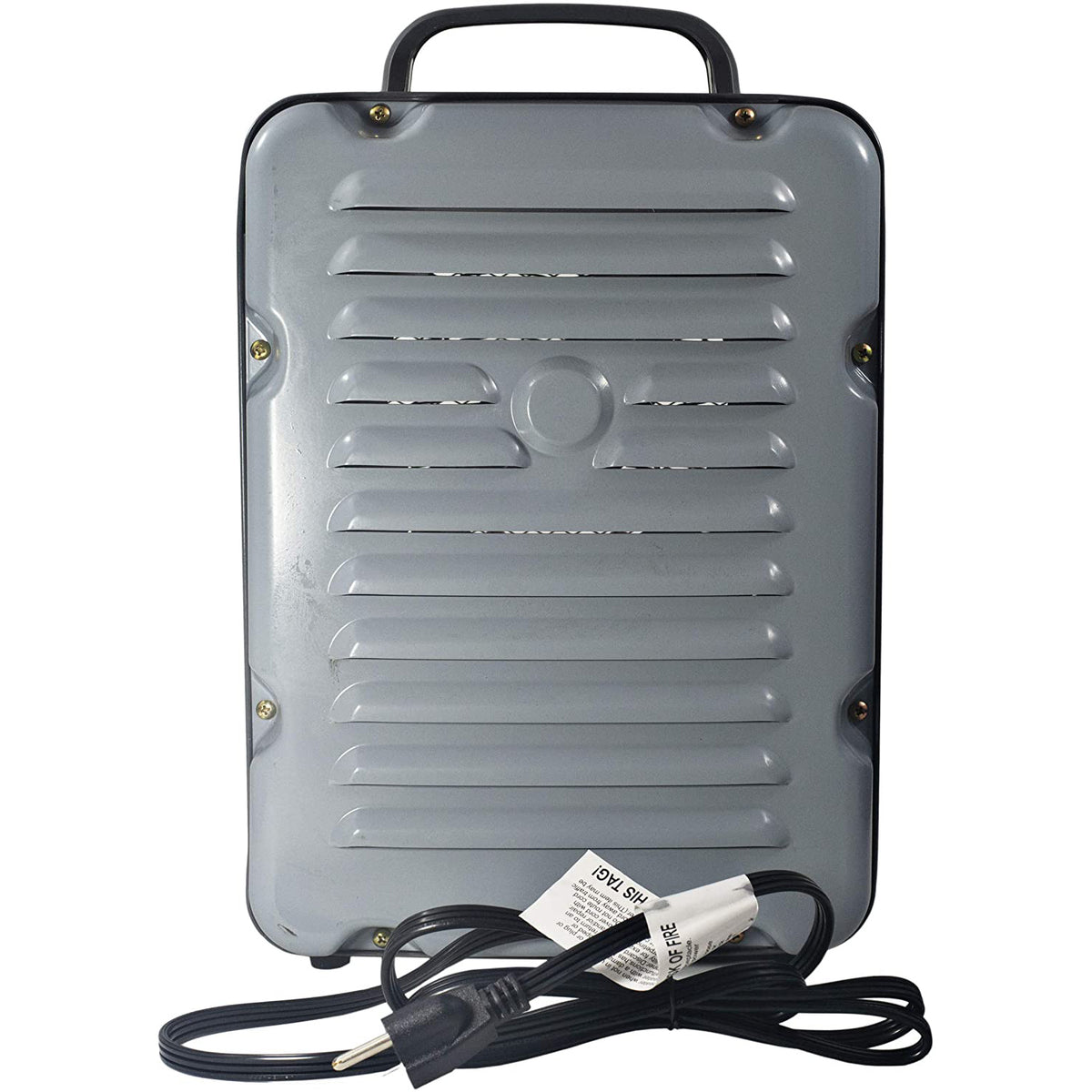 Comfort Zone Electric Deluxe Utility Convection Space Heater Fan (Open Box)