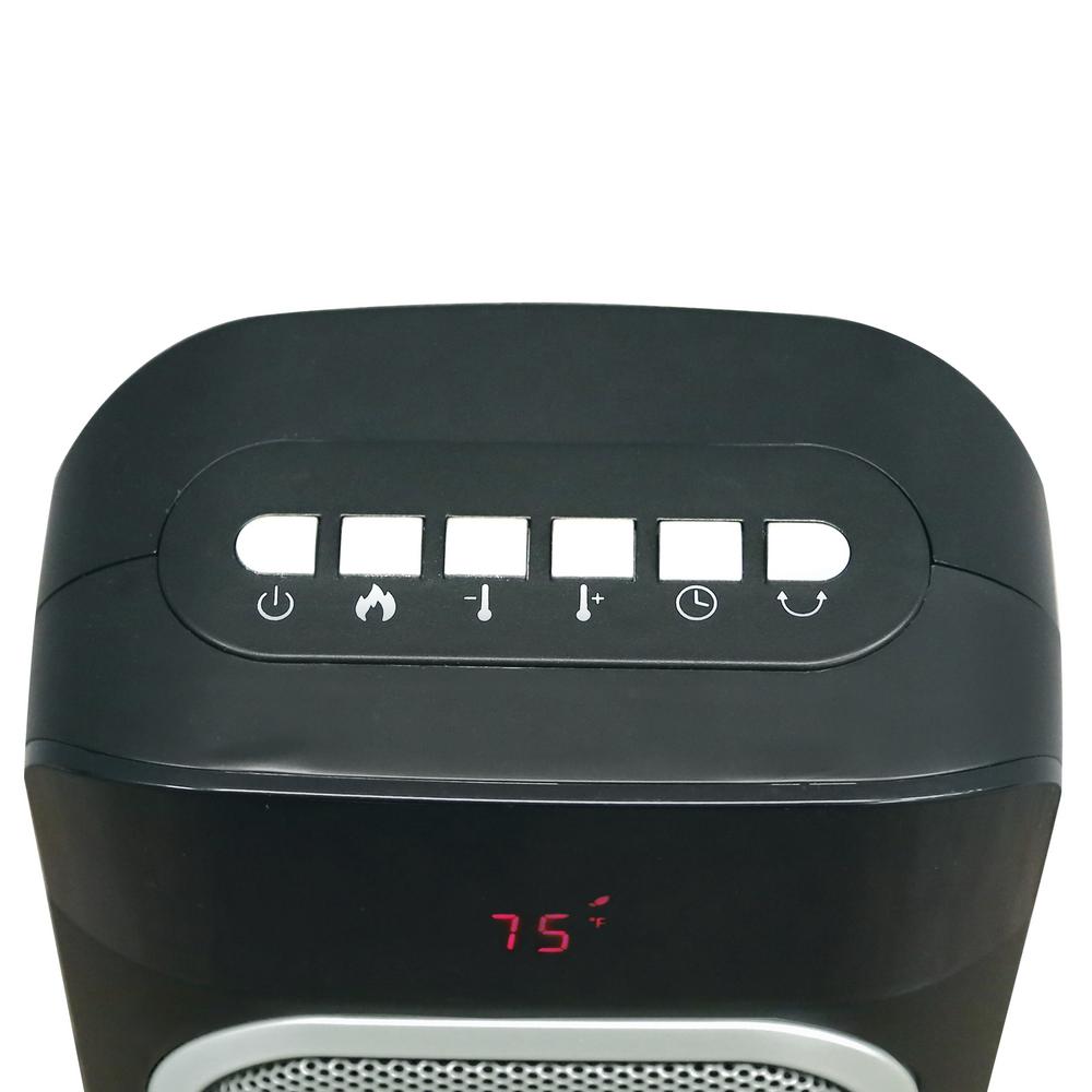 Comfort Zone Portable 23" Oscillating Digital Tower Space Heater w/Remote (Used) - VMInnovations
