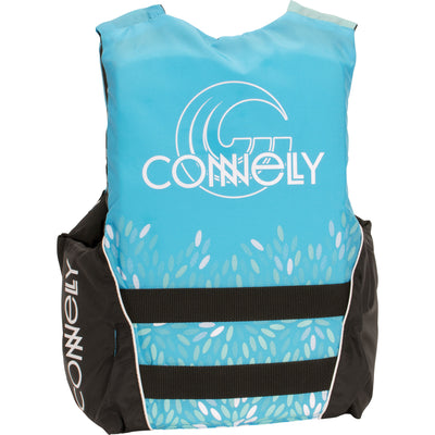 CWB Connelly Womens Nylon Life Water Vest Slimming Safe Jacket, Blue (Open Box)