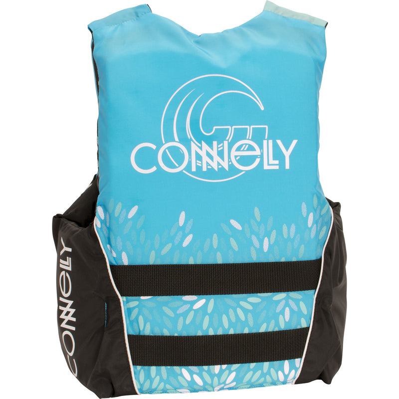 CWB Connelly Womens Nylon Life Water Vest Slimming Safe Jacket, Blue (Open Box)