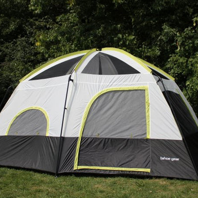 Tahoe Gear Coronado 12 Person Dome 3 Season Family Outdoor Camping Cabin Tent