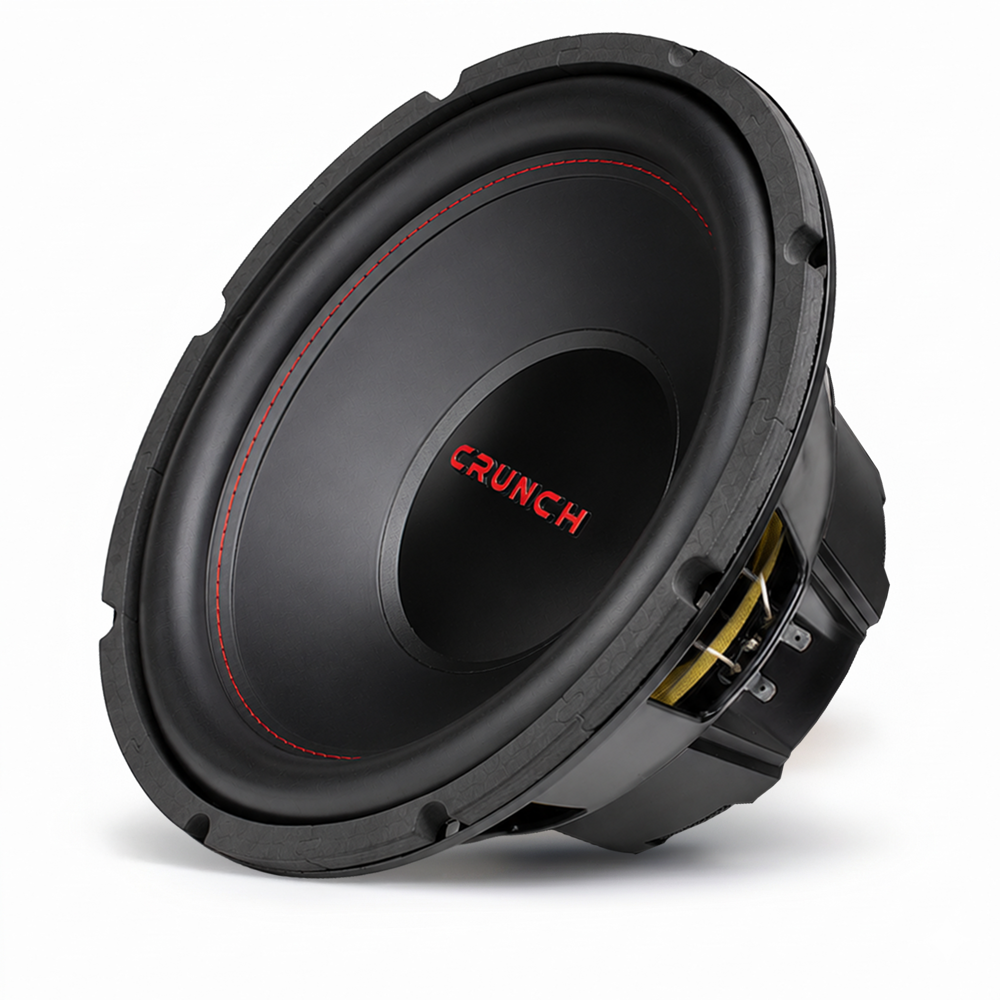 Crunch CRW12D4 12 Inch 800 Watt MAX 4 Ohm Dual Voice Coil Car Subwoofer Speaker - VMInnovations
