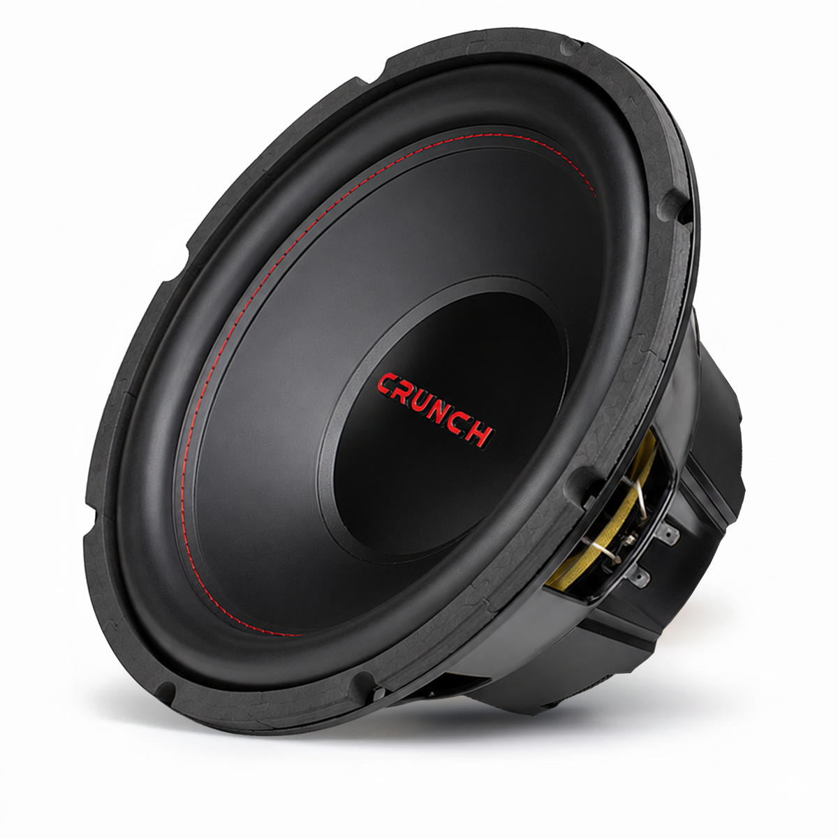 Crunch CRW12D4 12 Inch 800 Watt MAX 4 Ohm Dual Voice Coil Car Subwoofer Speaker