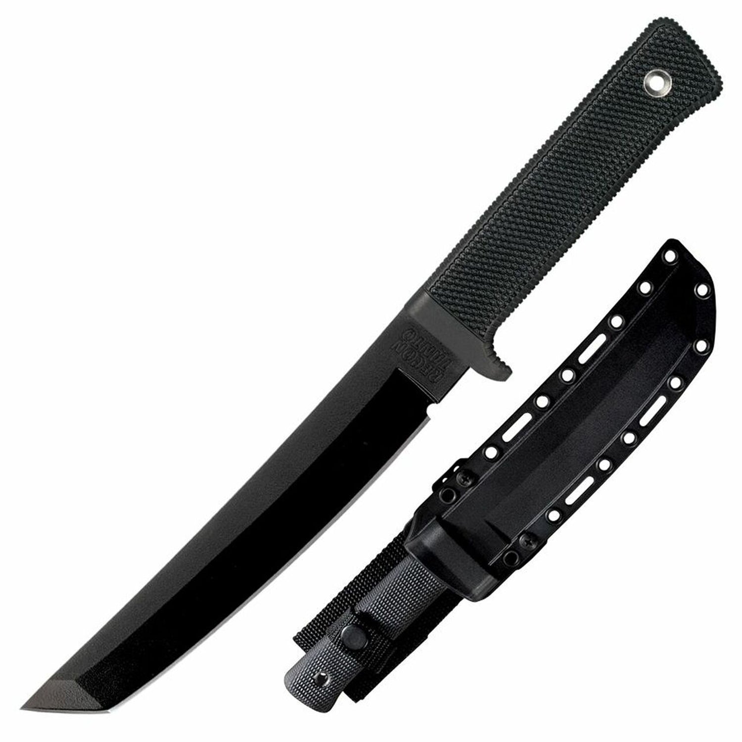 Cold Steel Recon Tanto Fixed SK5 Carbon Steel Blade Combat Knife w/ Sheath(Used)