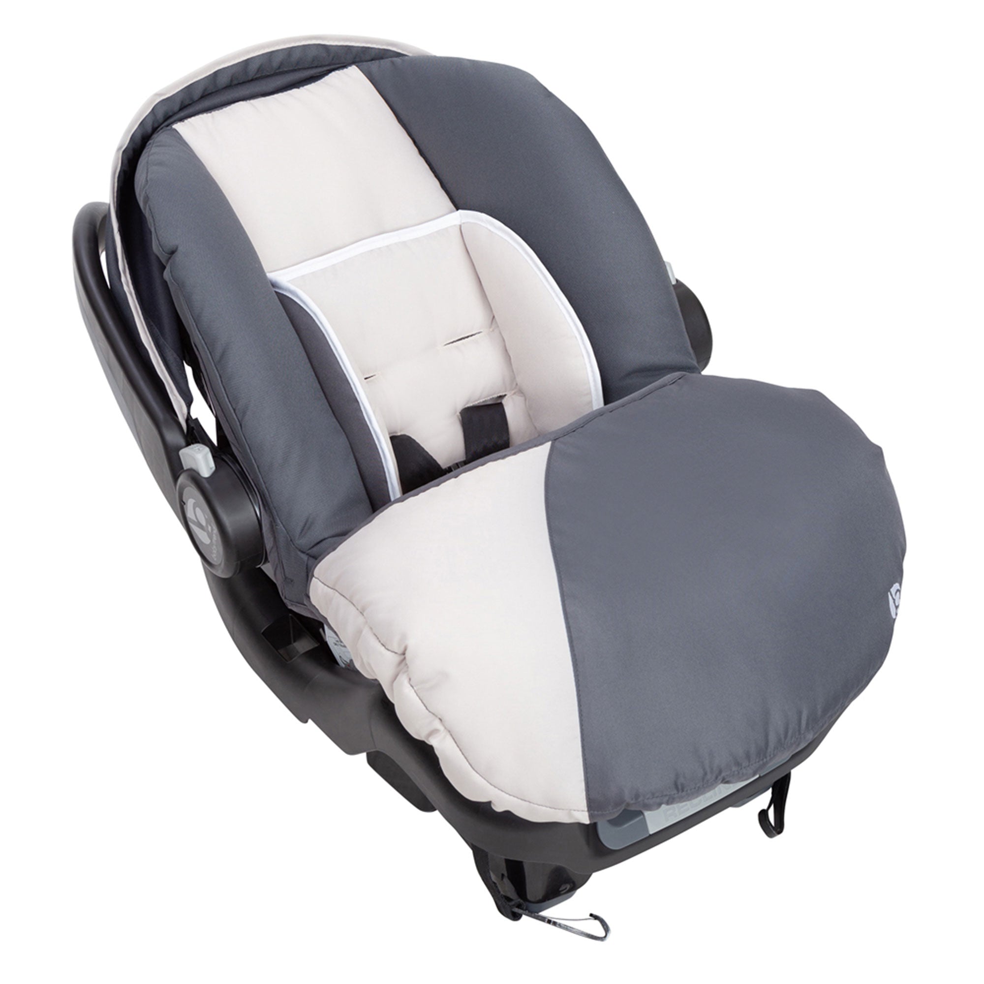Baby Trend Ally Newborn Baby Infant Car Seat Travel System w/Cover,Gray Magnolia - VMInnovations