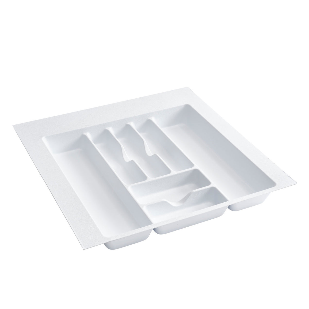Rev-A-Shelf CT-4W-52 Plastic 7 Compartment Cutlery Tray Insert Organizer, White