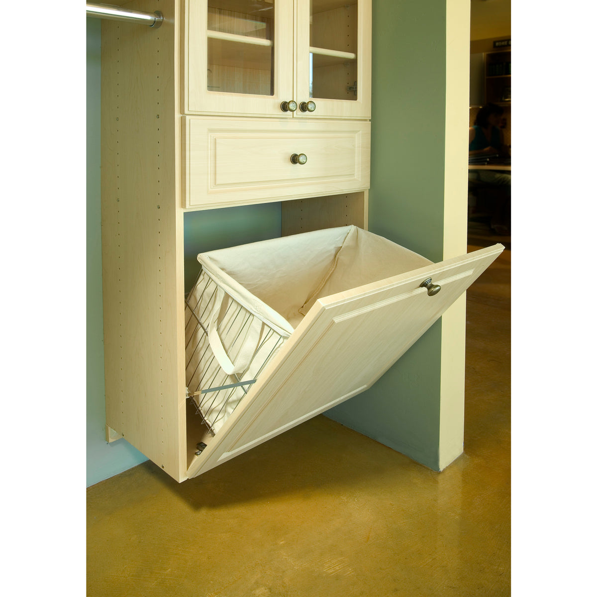 Rev-A-Shelf Sidelines CTOHBSL-211419-CR-1 21” Closet Tilt Out Hamper Basket