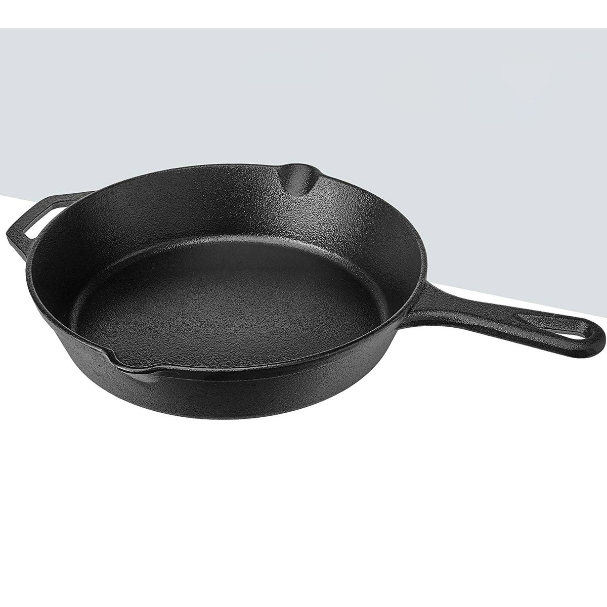 Cuisinel Pre-Seasoned Cast Iron Skillet 3 Multi-Sized Pan Set (Open Box)