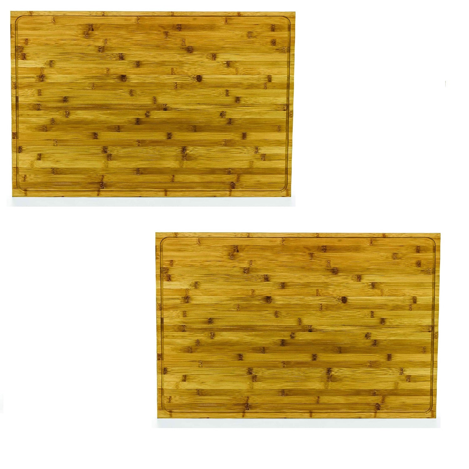 Camco 4 Burner Grooved Bamboo Stove Top Work Surface w/Adjustable Legs (2 Pack) - VMInnovations