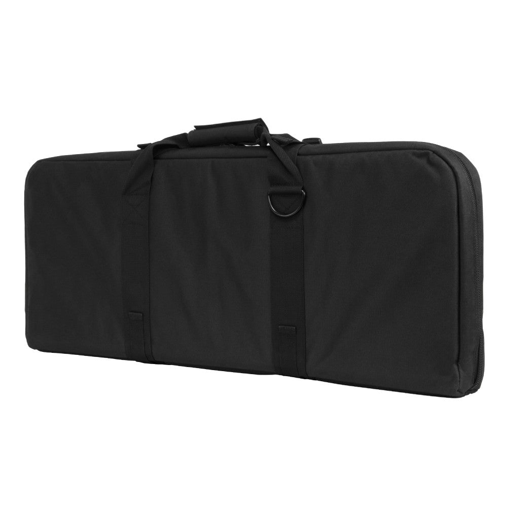 NcSTAR VISM 28 Inch Double Pistol & Subgun Padded Soft Gun Case Carry Bag, Black