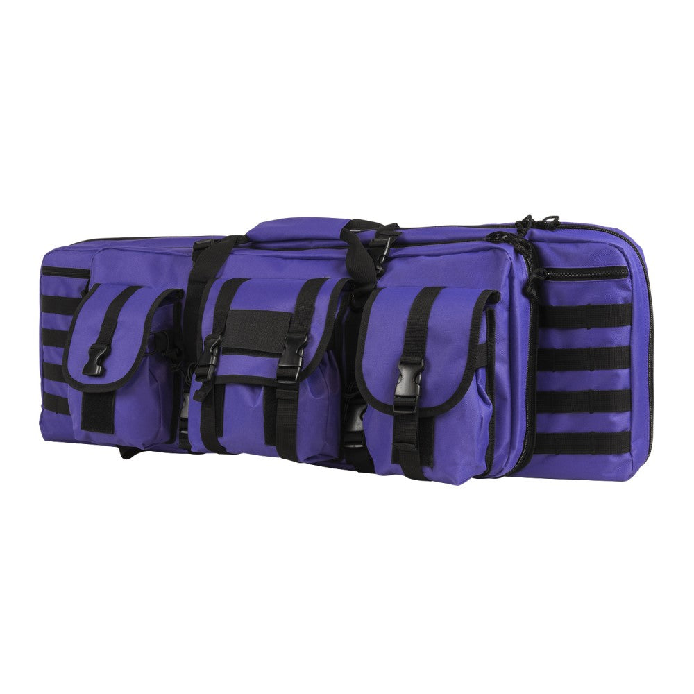 NcSTAR VISM 36" Double Rifle Carbine Padded Soft Gun Case Carry Bag, Purple