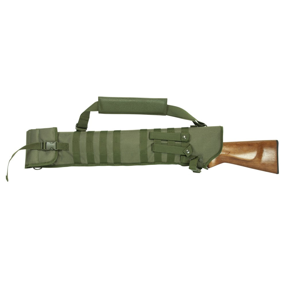 NcSTAR VISM Padded Shotgun Scabbard Bag Holster with 4 Adjustable Straps, Green