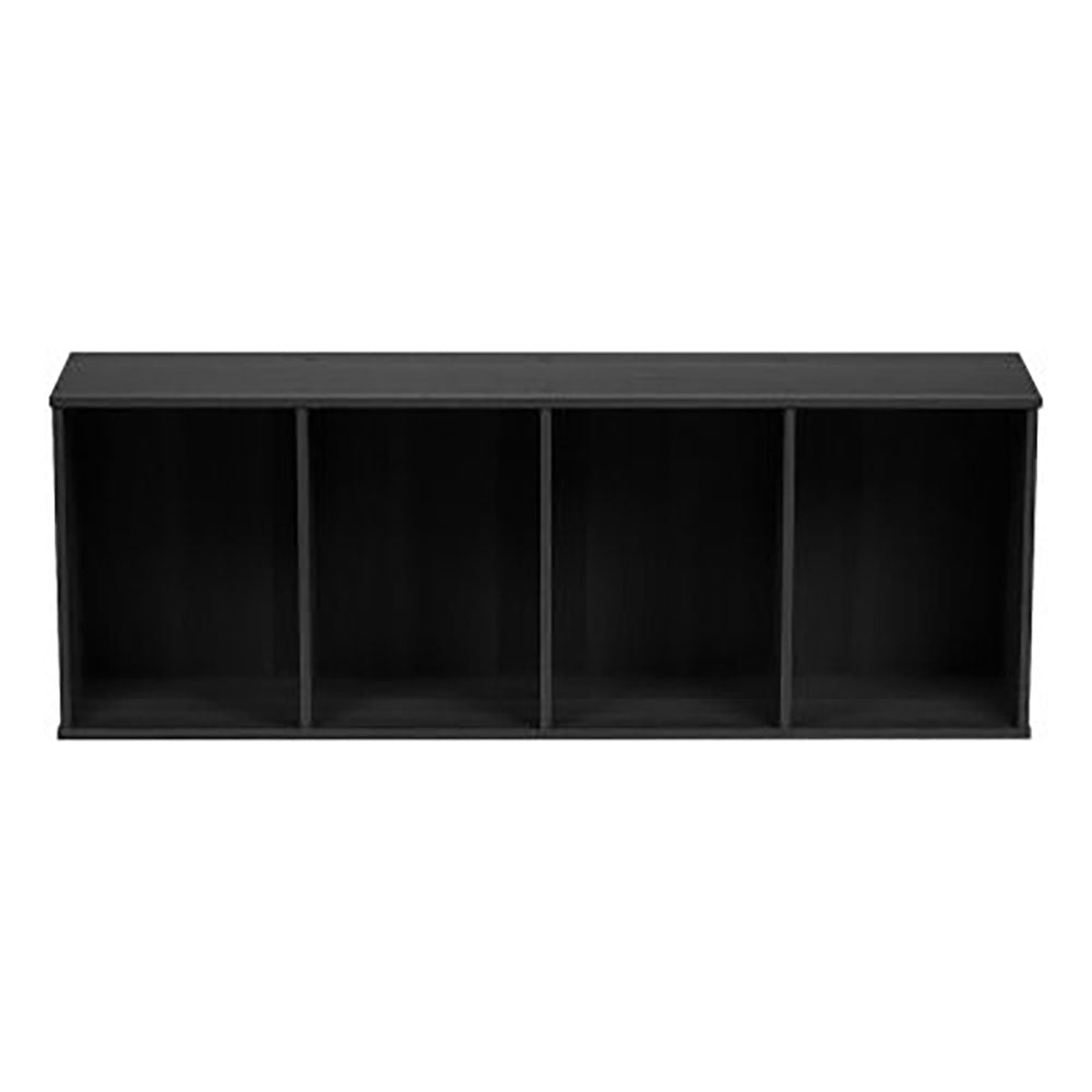 IRIS 4 Tier Tall Wood Storage Bookshelf Shelf Shelving Unit, (For Parts)