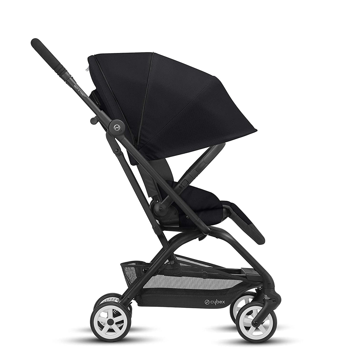 Cybex Gold Eezy S Twist 2 Folding Travel System Baby and Toddler Stroller, Black - VMInnovations