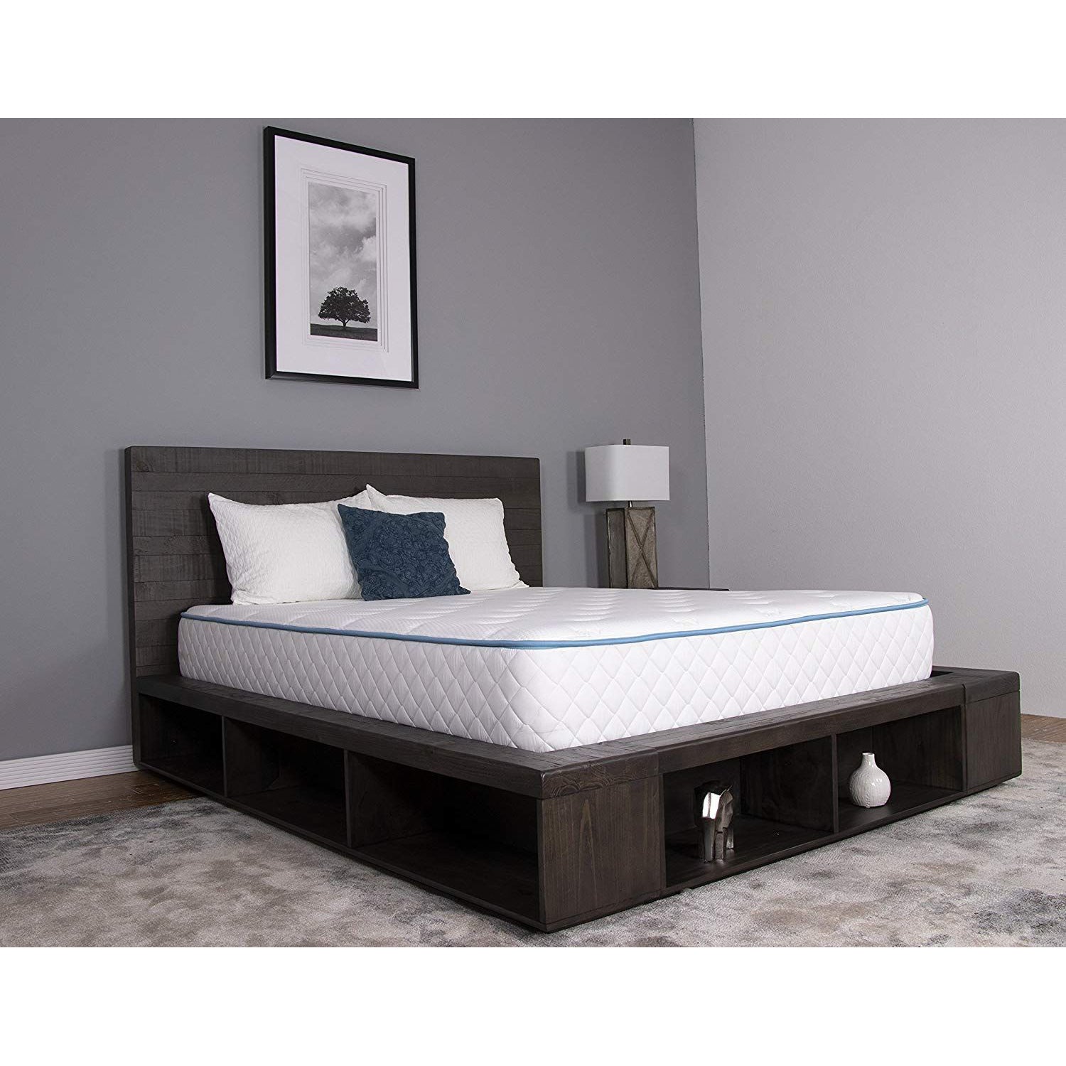 Dreamfoam Bedding Arctic Dreams 10 Inch Cooling Gel Foam, Short Queen (Used)