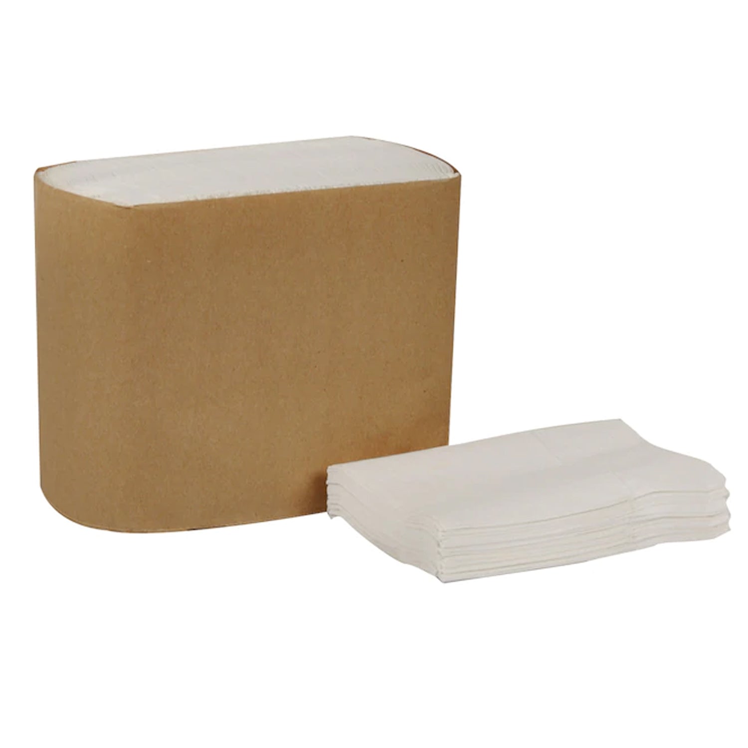 Tork Universal D3061B Single Ply Lowfold Dispenser Napkins, White (24 Pack)