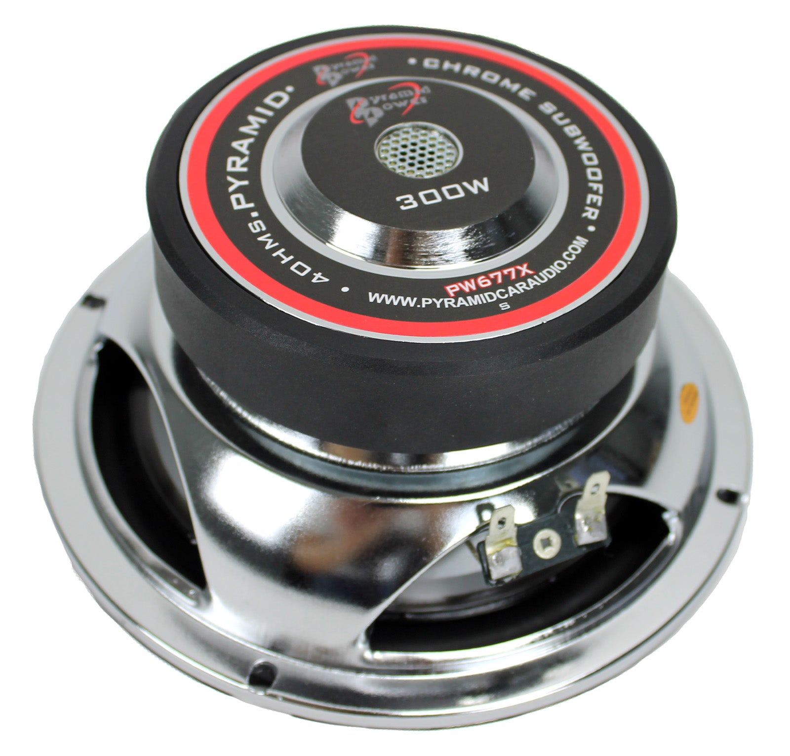 Pyramid 6" 300w 4 Ohm Car Audio Power Audio Sub Subwoofer Woofer (Refurbished)
