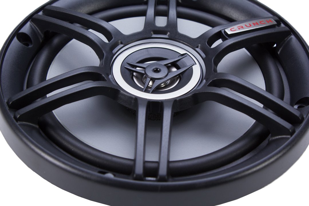 DS18 PRO TW1L 240 Watt Bullet Tweeter Pair with 2 Pair of 6.5 Inch Coax Speakers
