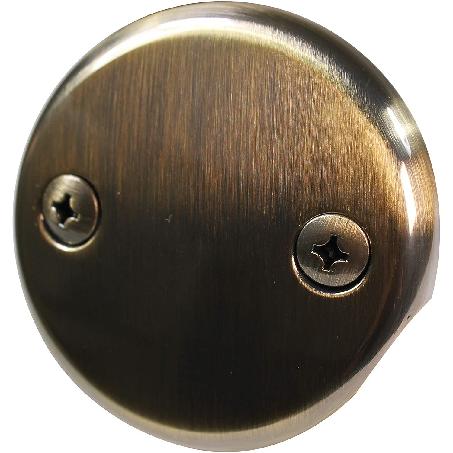 Westbrass 1.5 Inch Twist & Close Bathtub Trim Set w/ Faceplate, Brass (Open Box) - VMInnovations