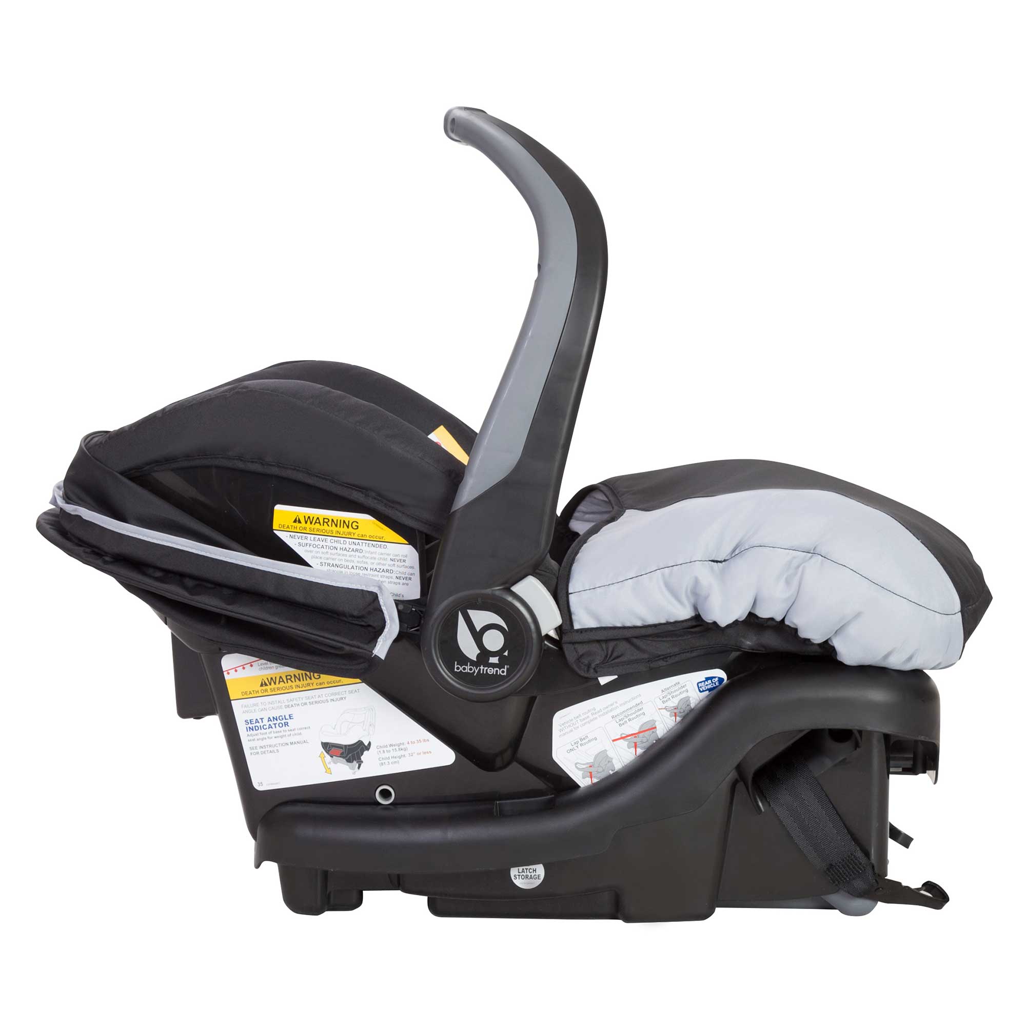 Baby Trend Infant Car Seat & Base (2 Pack) w/ 2 Seat Double Stroller (2 Pack) - VMInnovations
