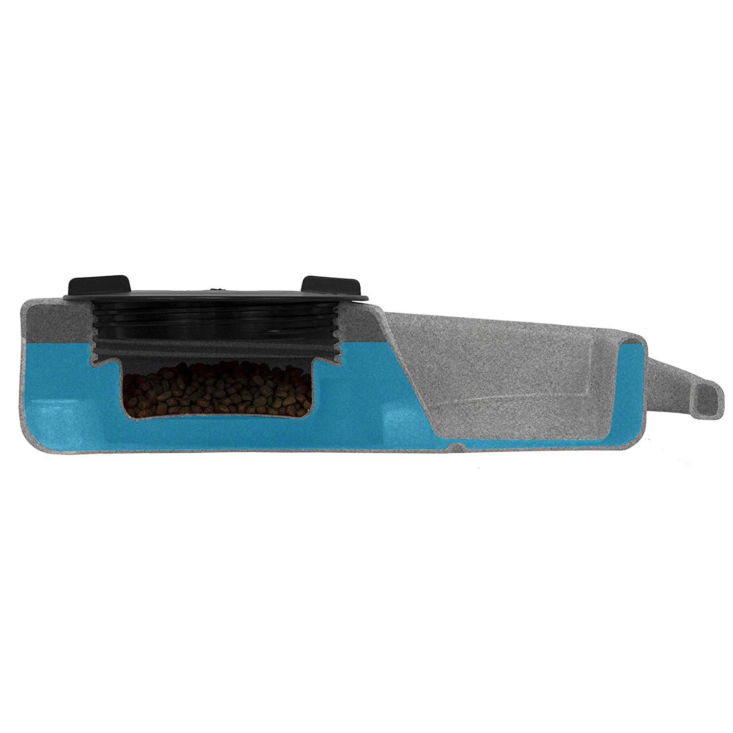 Dakota 283 Dine N Dash Large On-the-Go Travel Feeding, Coyote Tan (Open Box) - VMInnovations