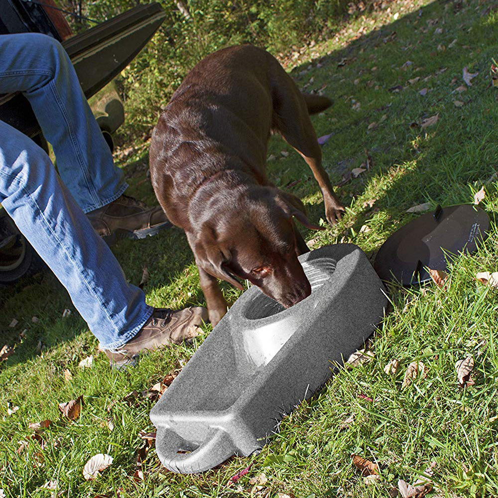 Dakota 283 Dine N Dash Large On-the-Go Travel Feeding, Coyote Tan (Open Box) - VMInnovations