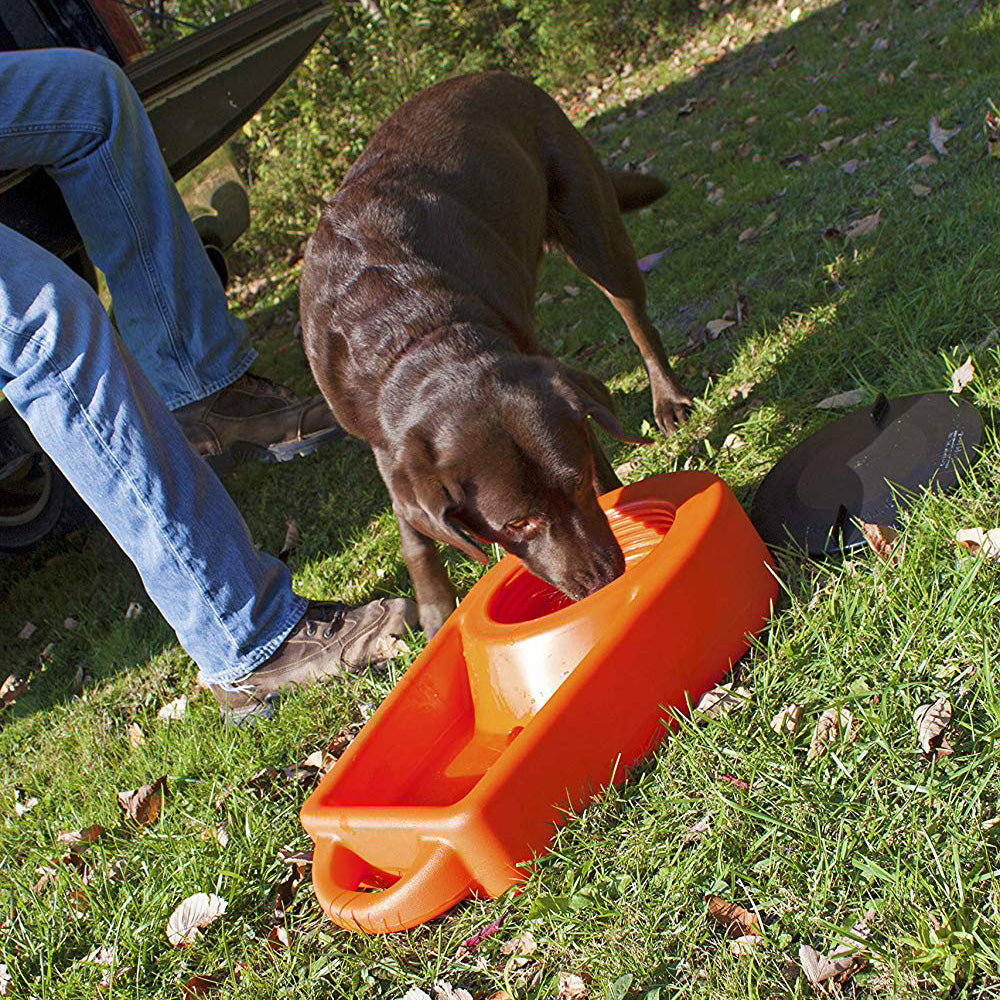 Dakota 283 Dine N Dash Large On-the-Go Travel Feeding System w/ Lid, Dark Granite