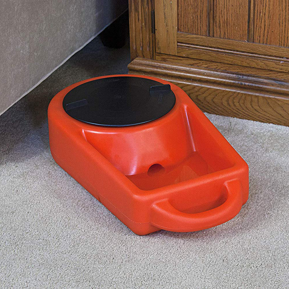 Dakota 283 Dine N Dash Large On-the-Go Travel Feeding System w/ Lid, Dark Granite